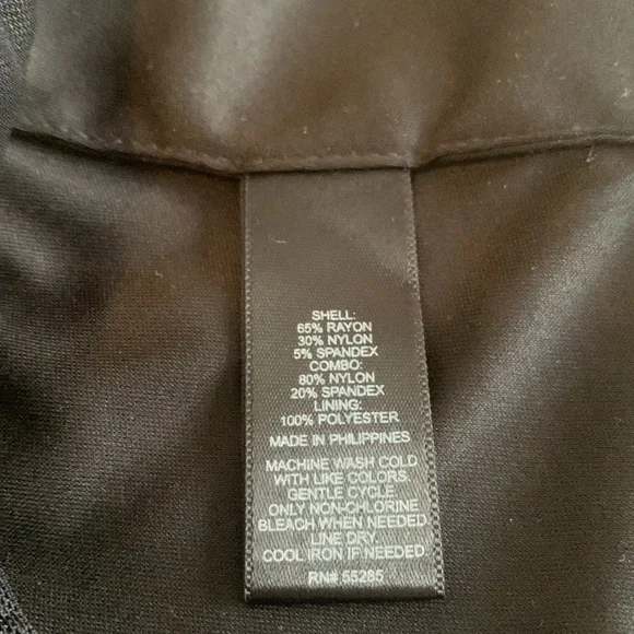 EXPRESS LIKE NEW Knit & Sheer Fabric Dress - Picture 11 of 11